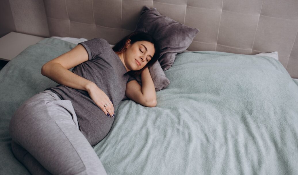 Spánek v těhotenství