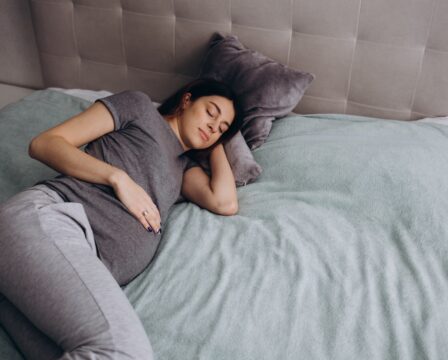 Spánek v těhotenství