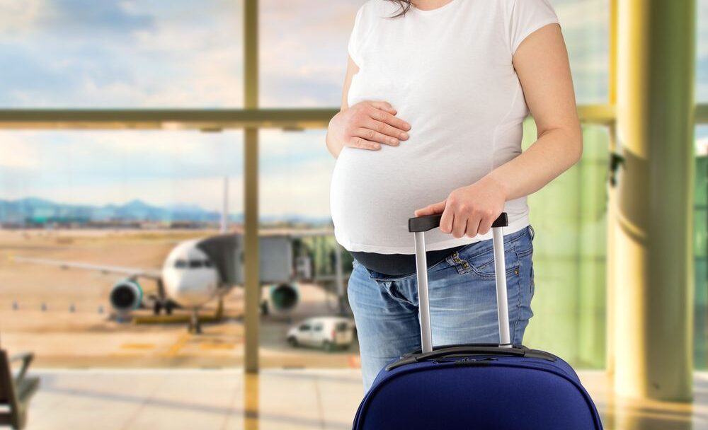 létání v těhotenství
